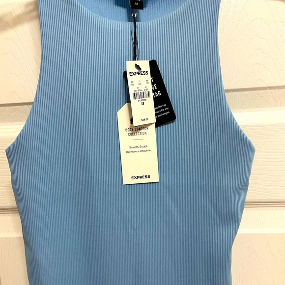 Express Body Contour High Compression bodysuit XS new with tags - Picture 2 of 4